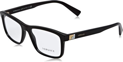 Versace Men's VE3253 Eyeglasses 55mm, Black, 55/17/145.